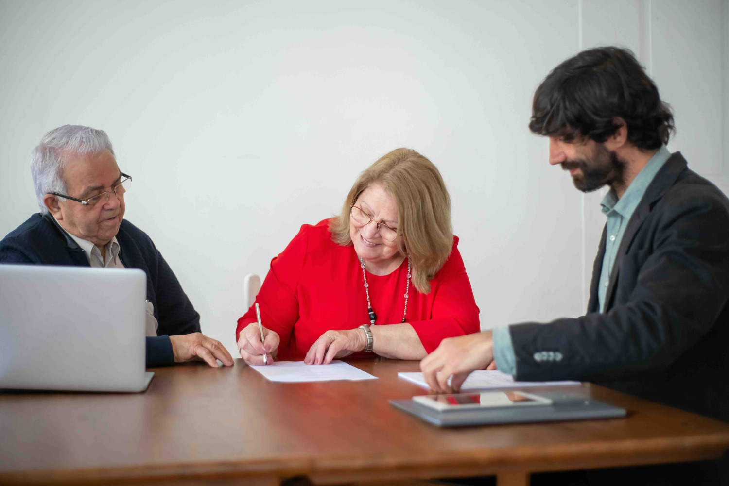 Boca Raton accountant people working at a table